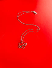Load image into Gallery viewer, Silver Heart & Infinity Pendant