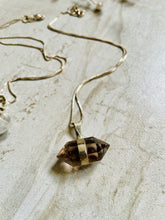 Load image into Gallery viewer, Double Terminated Crystal Pendants