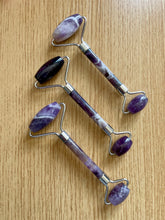 Load image into Gallery viewer, Amethyst Gemstone Massage Face Roller