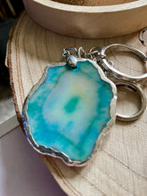 Load image into Gallery viewer, Agate Handbag/keyring Slice charm