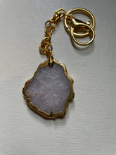 Load image into Gallery viewer, Agate Handbag/keyring Slice charm