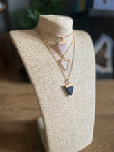 Load image into Gallery viewer, Gemstone Arrow Pendants