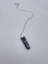 Load image into Gallery viewer, Gemstone Point Pendants with Chain
