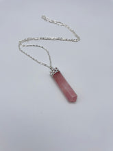 Load image into Gallery viewer, Gemstone Point Pendants with Chain