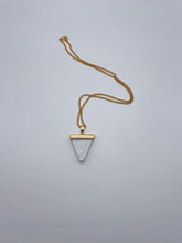 Load image into Gallery viewer, Gemstone Arrow Pendants white