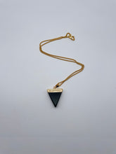 Load image into Gallery viewer, Gemstone Arrow Pendants black
