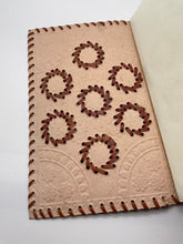Load image into Gallery viewer, Leather Notebook with Gemstones