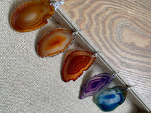Load image into Gallery viewer, Agate Slice Pendant