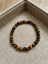 Load image into Gallery viewer, Golden Tiger's Eye Bead Bracelet