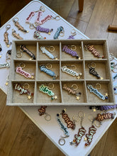 Load image into Gallery viewer, Astrology Gemstone Keyrings/Bag Charms

