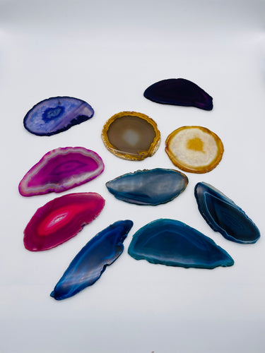 small agate slices