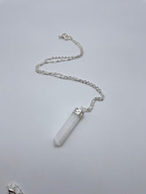 Load image into Gallery viewer, Gemstone Point Pendants with Chain
