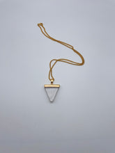 Load image into Gallery viewer, Gemstone Arrow Pendants white
