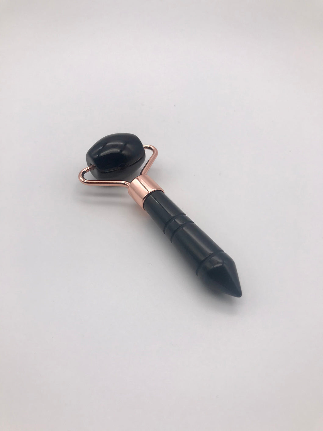 Black Obsidian Gemstone Mini Massage Face Roller