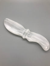 Load image into Gallery viewer, Selenite Satin Spar Polished and Carved Knife
