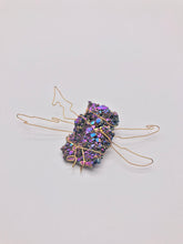 Load image into Gallery viewer, Aura Quartz - Wire Wrapped Butterfly Pendant
